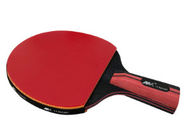 Zestaw do tenisa stołowego z prostą rączką Red Black Carbon Blade