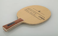 Niestandardowe nietoperze ping pong Soft Touch Cypress Blade 6,0 ± 0,2 mm Grade Thickness