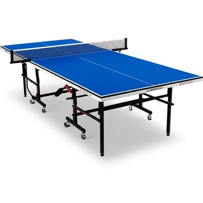 Blue Foldable Table Tennis Table Durable and Convenient for Any Space