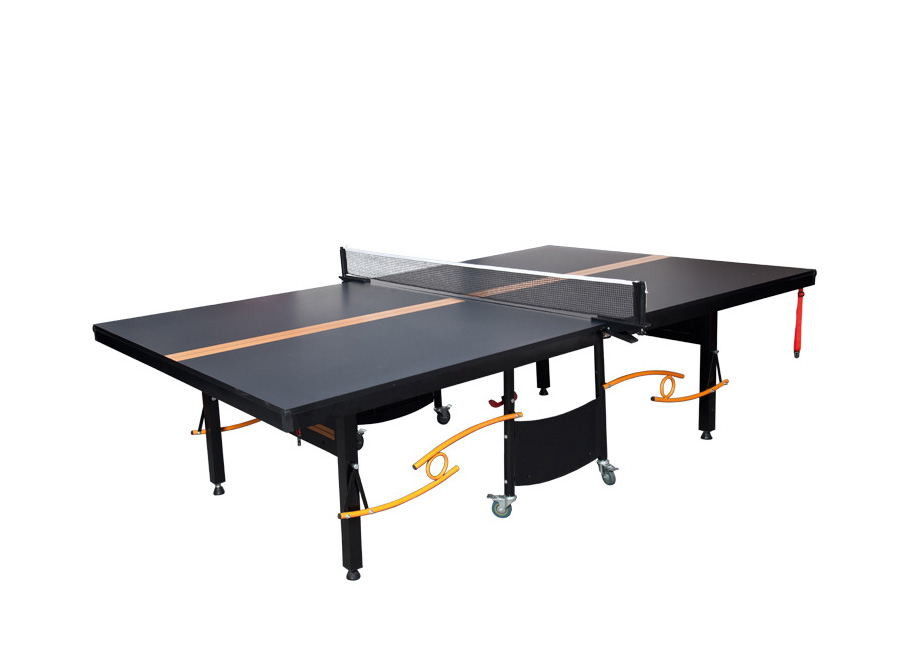 V-SIX Wewnątrz stół do tenisa stołowego Noga podwójna składana ze słupkiem 65 KGS