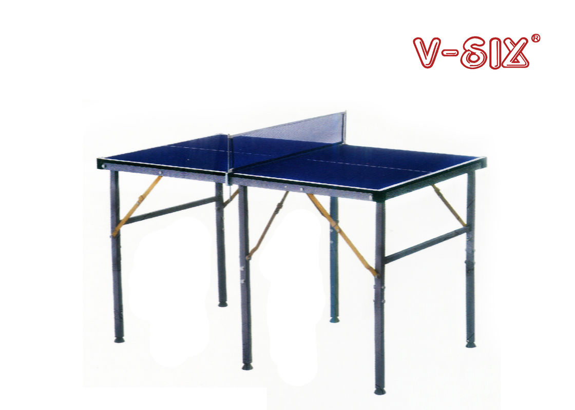 Stół do tenisa stołowego jedno i podwójnie składany dla dzieci Łatwy montaż Ruchomy rozmiar 75 * 125 * 76 cm