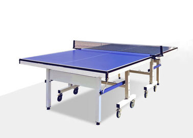 Stół do tenisa stołowego 25 mm. Stół do tenisa stołowego. Niebieski materiał MDF do szkoły